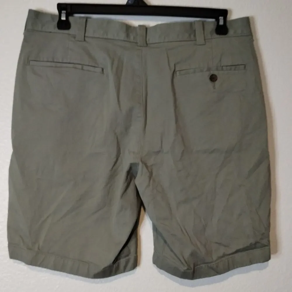 J. Crew Lot of 2 Men's Size 35 Flex Chino Shorts Flat Front 9